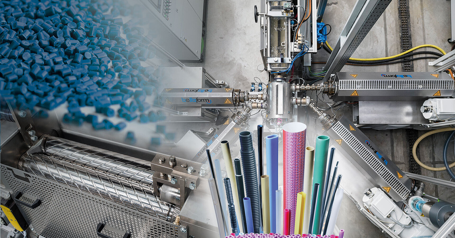 Machines and systems for plastics processing | Bellaform GmbH